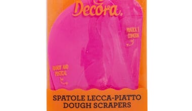Σετ πλαστικές σπάτουλες για ζυμάρια Decora (022.01.265)