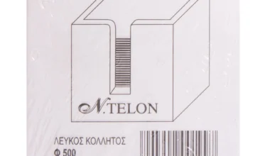 Κύβος σημειώσεων N.Telon τετράγωνος απλός (90x90)mm 500 φύλλα