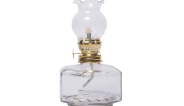 Λάμπα παραφινελαίου μικρή (250ml) οκτάγωνη 1 τεμ.