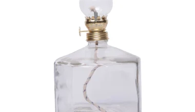 Λάμπα παραφινελαίου γίγας (900ml) οκτάγωνη 1 τεμ.