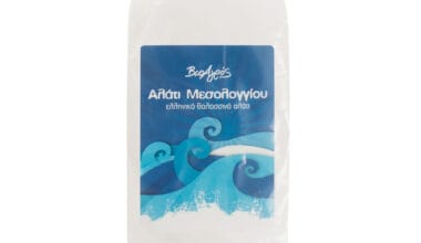 Αλάτι Μεσολογγίου Βιο Αγρός ψιλό 1 κιλό