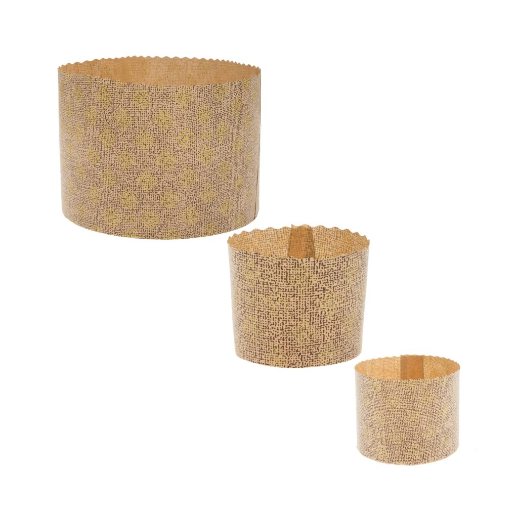 Φόρμες αντικολλητικές panettone (πανετόνε) για ψήσιμο 10 τεμ. - Image 1