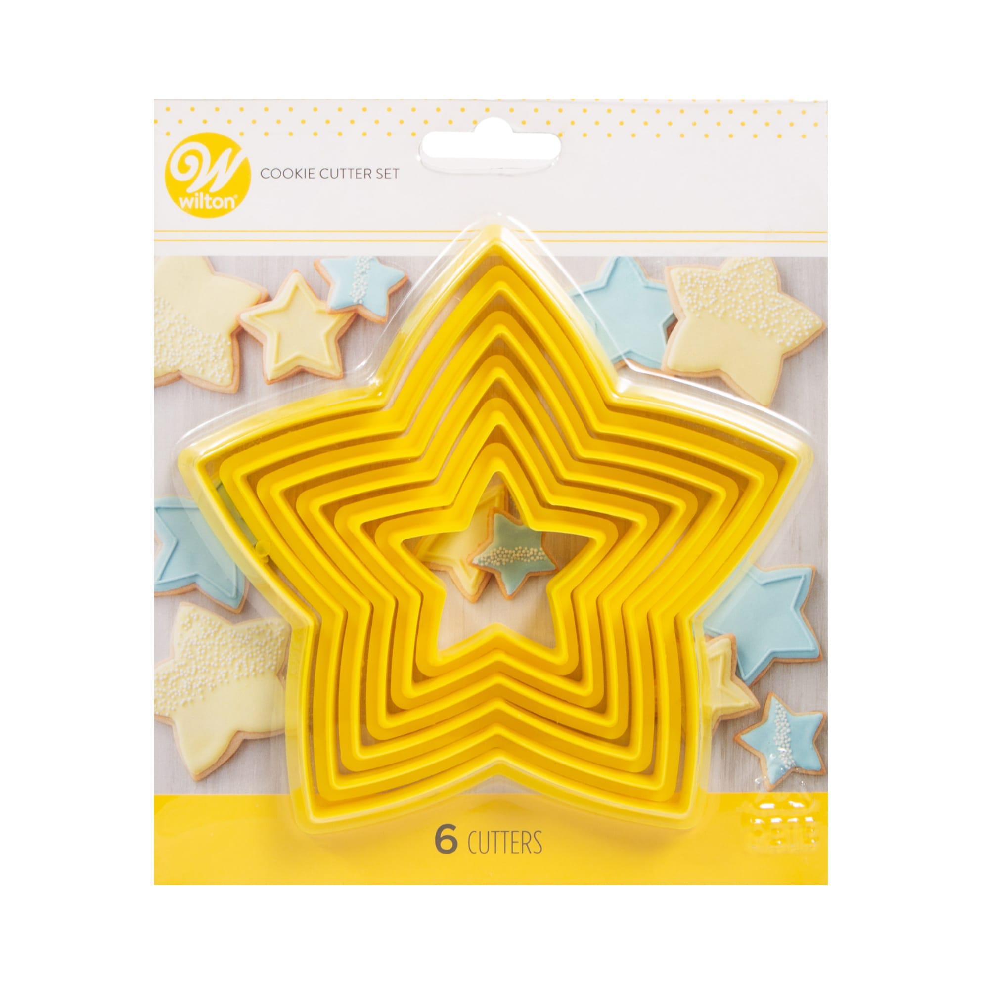 koupat-plastiko-wilton-asteria-set-6tem-01804503-new-1 Κουπάτ πλαστικό Wilton αστέρια σετ 6 τεμ. (018.04.503) - Image 1