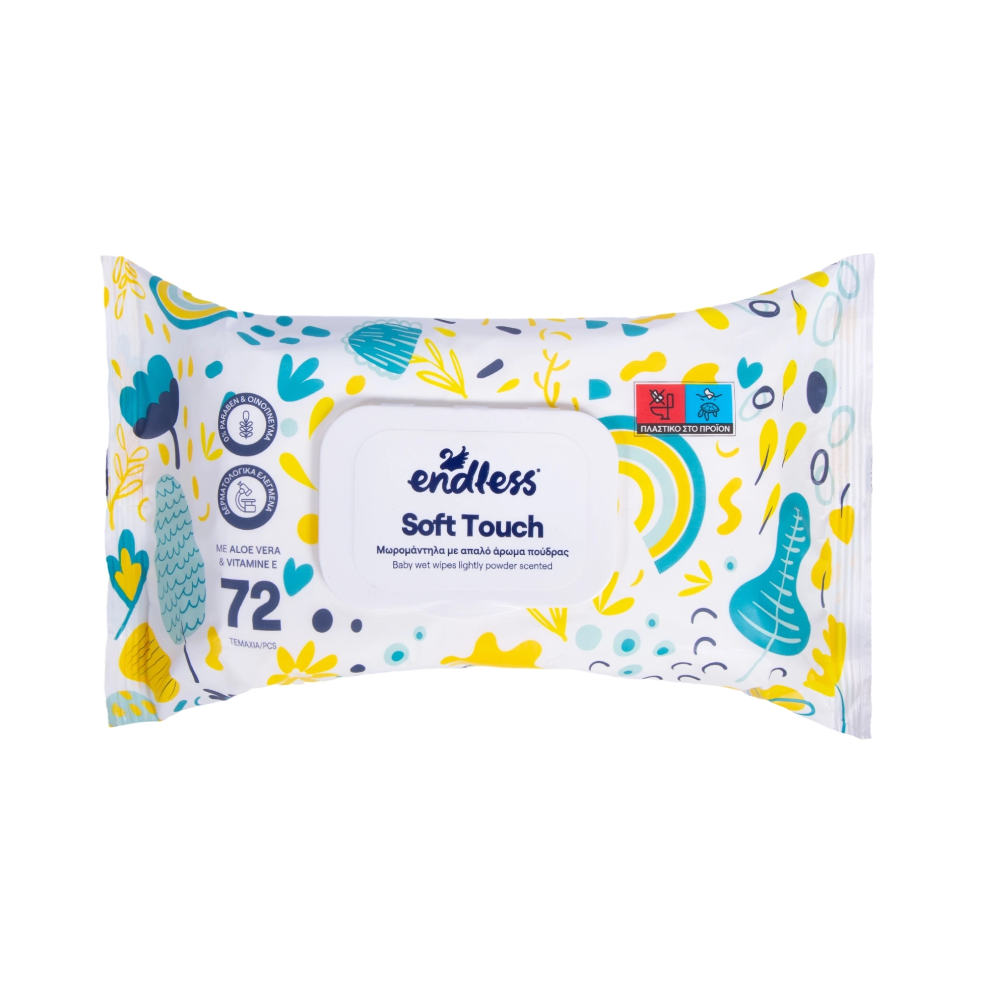 moromantila-endless-soft-touch-me-aloh-bit-E-72tem-new-1 Μωρομάντηλα Endless Soft Touch με αλόη & βιτ. Ε 72 τεμ. - Image 1