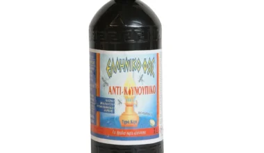 Παραφινέλαιο αντικουνουπικό 1 λίτρο