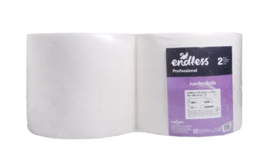 Χαρτί κουζίνας Endless Jumbo 2 ρολά x 405 μ. - 4.365 γρ.