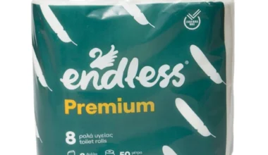 Χαρτί υγείας Endless Premium 2φυλλο 8 τεμ.