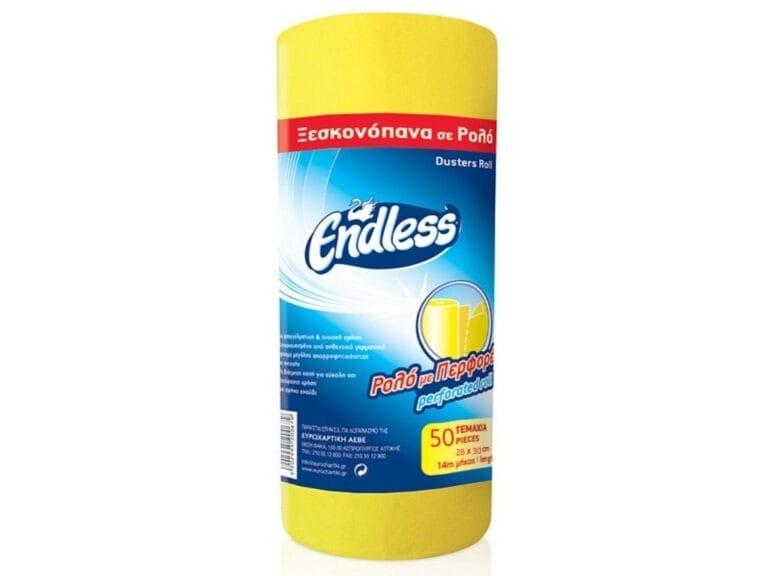 Ξεσκονόπανα σε ρολό περφορέ Endless Dusters Roll 50 φύλλα