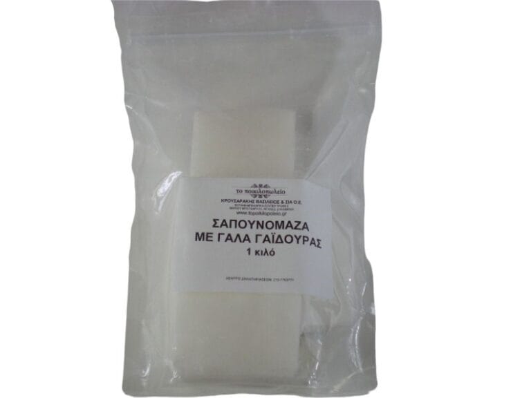 Σαπουνόμαζα με γάλα γαϊδούρας 1 κιλό