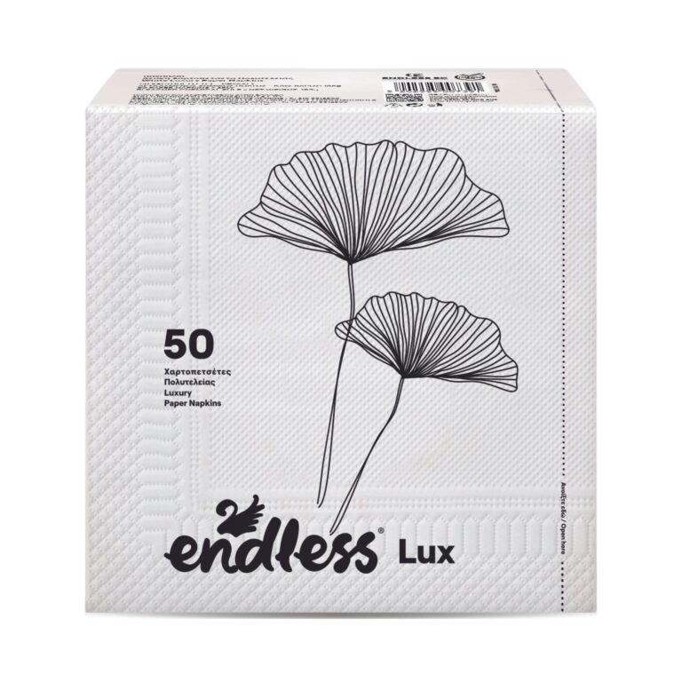 Χαρτοπετσέτες Endless Lux 50 φύλλα