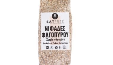 Νιφάδες φαγόπυρου Eat Free χωρίς γλουτένη ΒΙΟ 300 γρ.