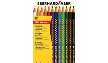 Ξυλομπογιές Eberhard Faber The Winner 4mm σετ 12 χρώματα