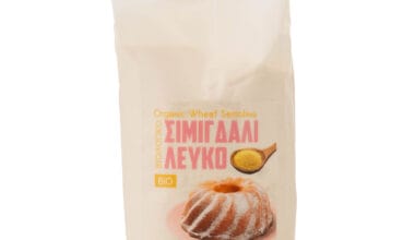 Σιμιγδάλι λευκό, ψιλό Βιο Αγρός ΒΙΟ 500 γρ.