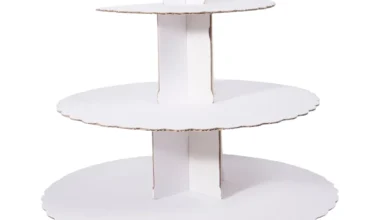 Σταντ για cupcakes χάρτινο λευκό 3όροφο Culpitt 1 τεμ.