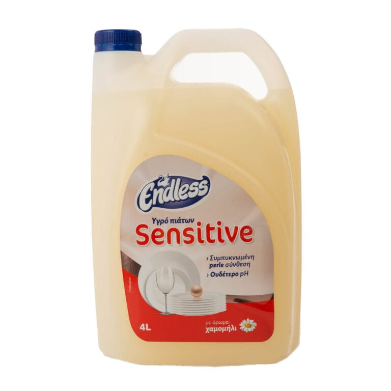 Καθαριστικό υγρό πιάτων Endless Sensitive 4 λίτρα