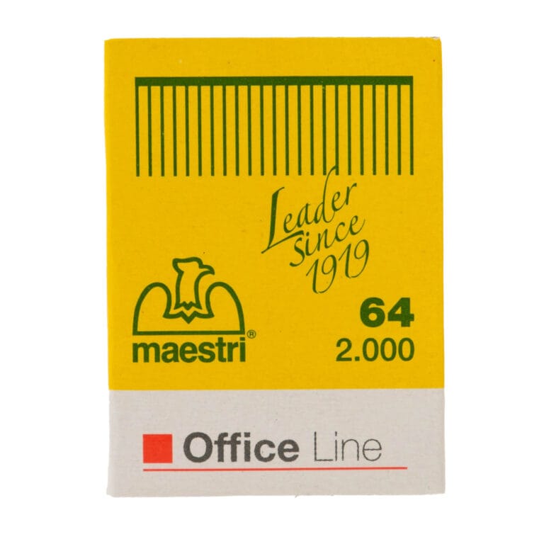 Ανταλλακτικά για συρραπτικό Maestri Office Line No. 64, κουτί με 2.000 σύρματα x 10 τεμ.
