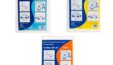 Προστατευτικό νάυλον επικάλυψης 4x5 μ. 1 τεμ.