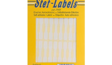 Αυτοκόλλητες ετικέτες Stef-Labels No. 39 20-κοσμημάτων 8x49mm 40 φύλλα