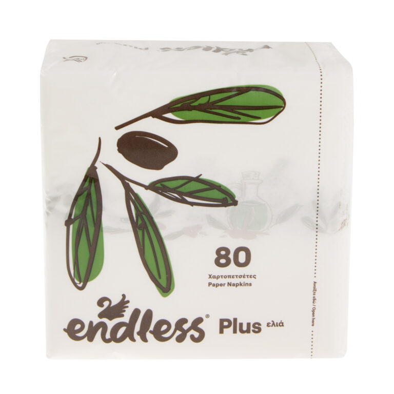 Χαρτοπετσέτες Endless Plus 80 φύλλα
