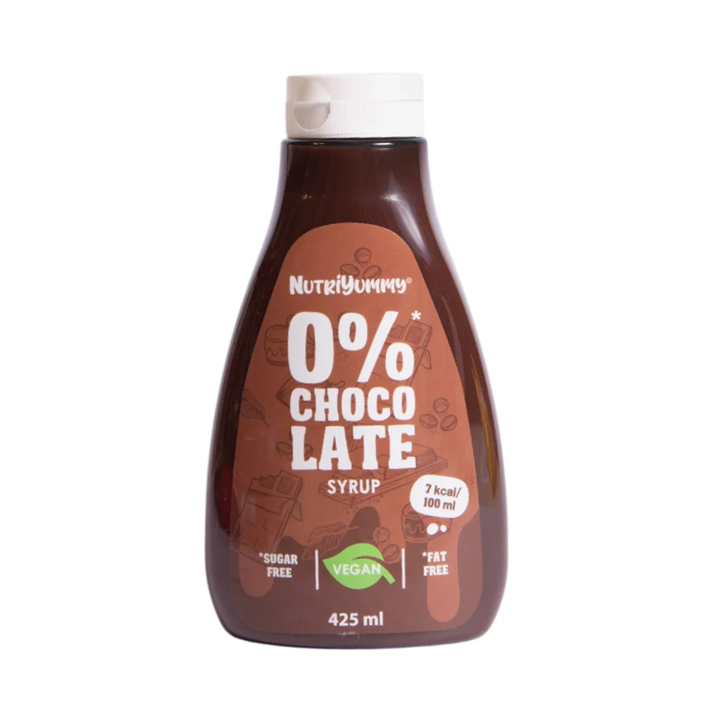 Σιρόπι σοκολάτας Nutri Yummy χωρίς ζάχαρη 425ml - Image 1
