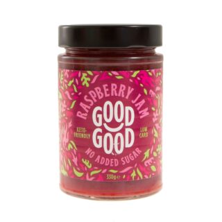 Μαρμελάδα GoodGood βατόμουρο (raspberry) χωρίς ζάχαρη 330 γρ.