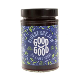 Μαρμελάδα GoodGood μύρτιλο (blueberry) χωρίς ζάχαρη 330 γρ.