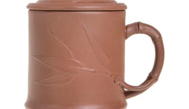 Κούπα πήλινη με καπάκι 500ml καφέ (ET-4022) 1 τεμ.