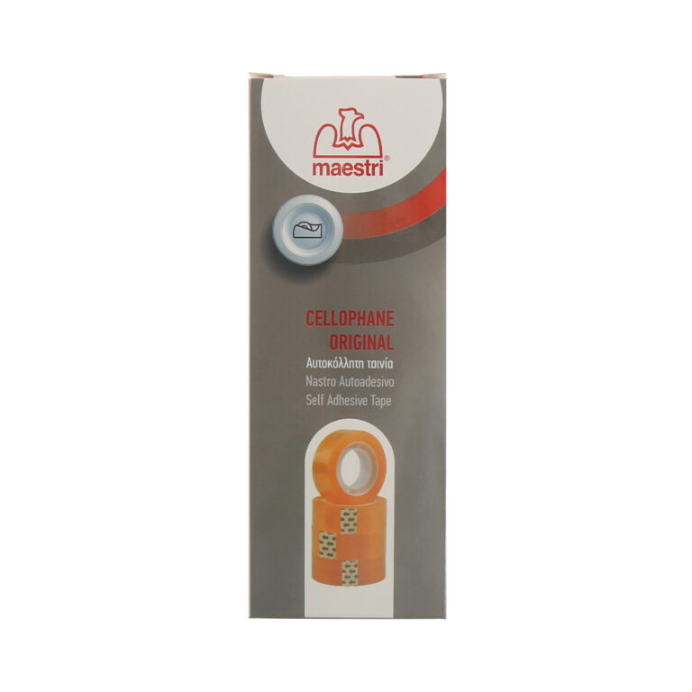 Σελοτέιπ 15mm Maestri 33 μ. κουτί 10 τεμ.