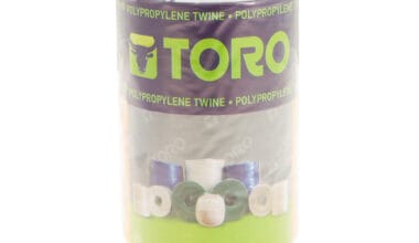 Σπάγγος νάυλον ρολό Toro 8.000D (Φ2mm) άσπρος 500 γρ. 550 μ.