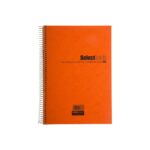 tetradio-spiral-salko-paper-select-book-175x240mm-(a5)-3-8ematon-rige-80gsm-90f-1tem-portokali