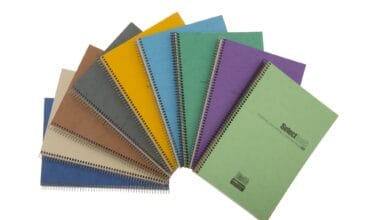 Τετράδιο σπιράλ Salko Paper Select Book 17,5x24 εκ. (Β5), 2 θεμάτων, ριγέ 80g/m<sup>2</sup> 60 φύλλα 1 τεμ.