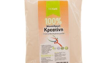Κρεατίνη 100% μονοϋδρική No Carb 250 γρ.