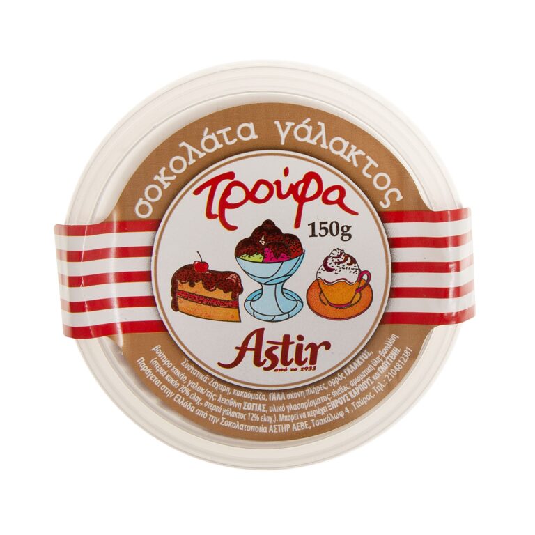 Τρούφα σοκολάτα γάλακτος Astir 150 γρ.