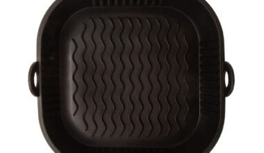 Φόρμα σιλικόνης για φριτέζα αέρος (air fryer) τετράγωνη 18x18x5 εκ. (65069)