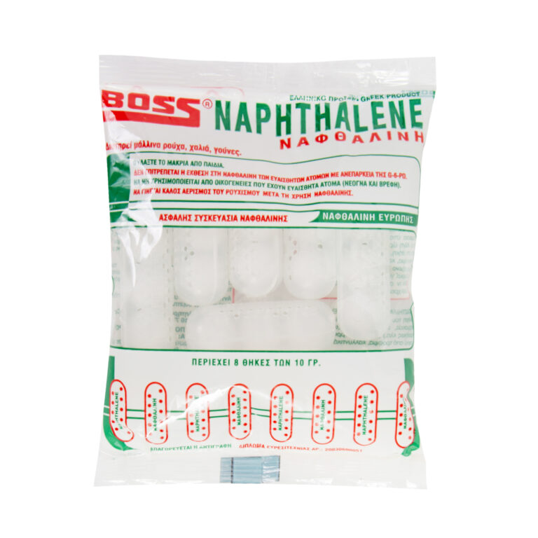 Ναφθαλίνη ασφαλείας "βαρελάκι" Boss 8 τεμ.