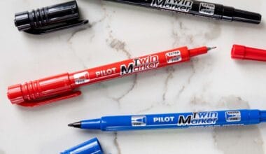 Μαρκαδόρος μόνιμης γραφής διπλός PILOT Twin Marker 0,4-0,5mm 1 τεμ.