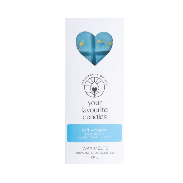 Χειροποίητο αρωματικό κερί από ελαιόλαδο (wax melts) Your Favourite Candles Soft Whisper 55 γρ.