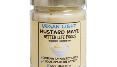Μουσταρδομαγιονέζα Better Life Vegan Light χωρίς ζάχαρη 300 γρ.