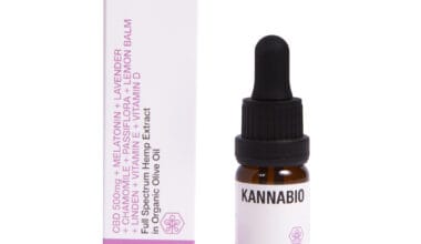 Έλαιο CBD 5% με μελατονίνη, βότανα & βιταμίνες Kannabio Relax & Sleep ΒΙΟ 10ml