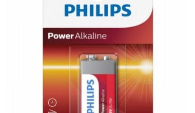 Μπαταρία αλκαλική Philips Power Alkaline 9V (6LR61P1B/10) 1 τεμ.