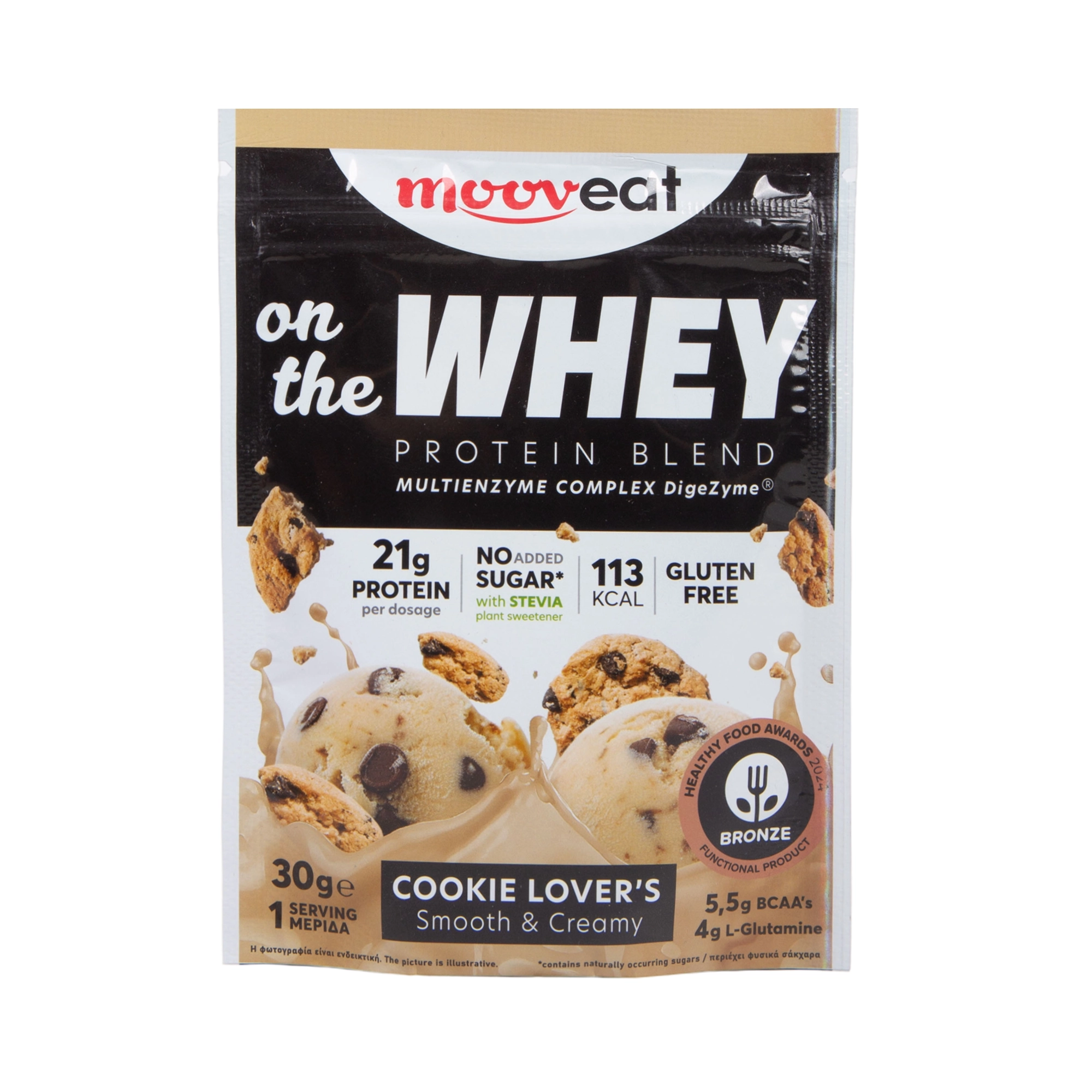 TU4A1098 Πρωτεΐνη Ορού Γάλακτος Mooveat On The Whey Protein Blend 30 γρ. - Image 5