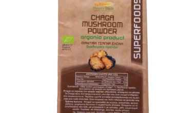 Σκόνη μανιταριού Τσάγκα (Chaga) Health Trade 60 γρ. ΒΙΟ