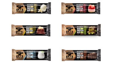 Μπάρα πρωτεΐνης 33% Lab Nutrition Crunch χωρίς ζάχαρη 65-60 γρ.