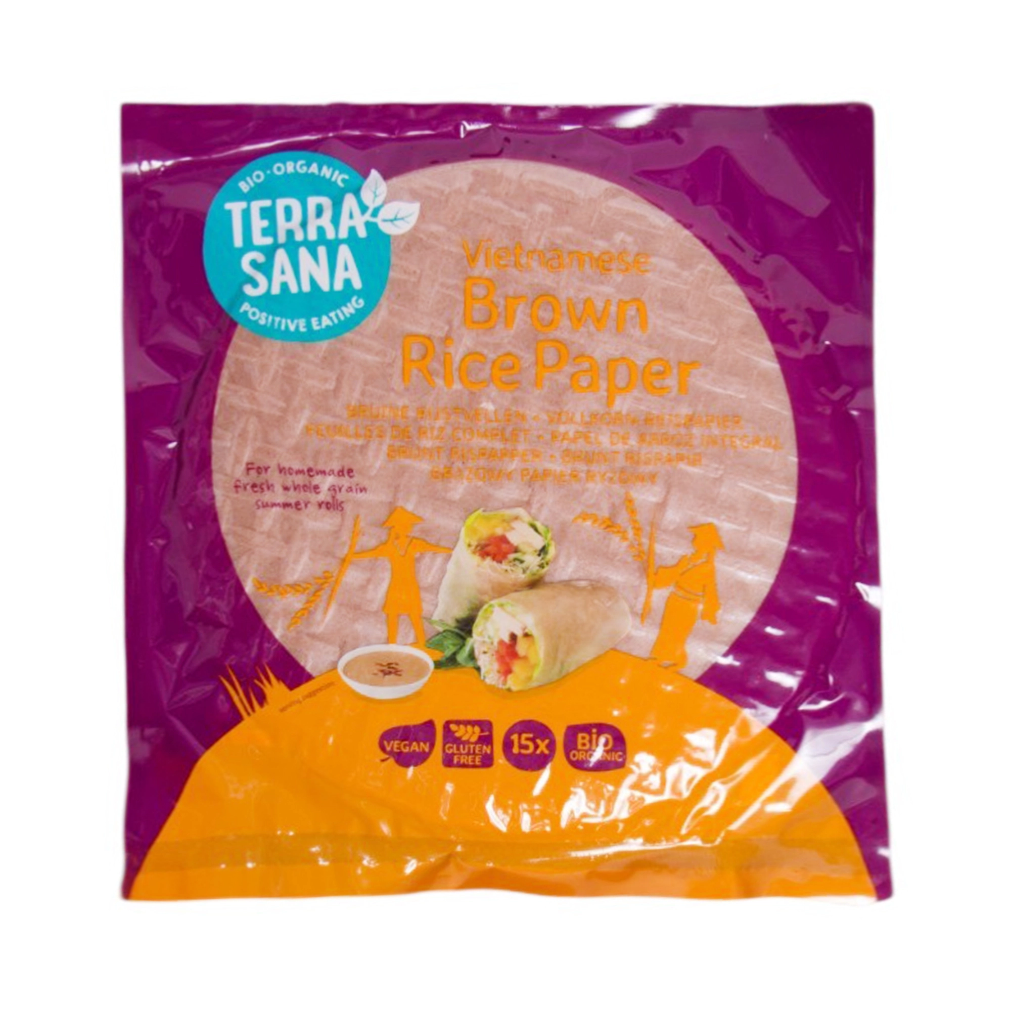 fylla-kastanou-ryziou-terra-sana-xoris-gloutenh-bio-150gr-15fylla-new-1 Φύλλα καστανού ρυζιού Terra Sana χωρίς γλουτένη ΒΙΟ 150 γρ. (15φύλλα) - Image 1