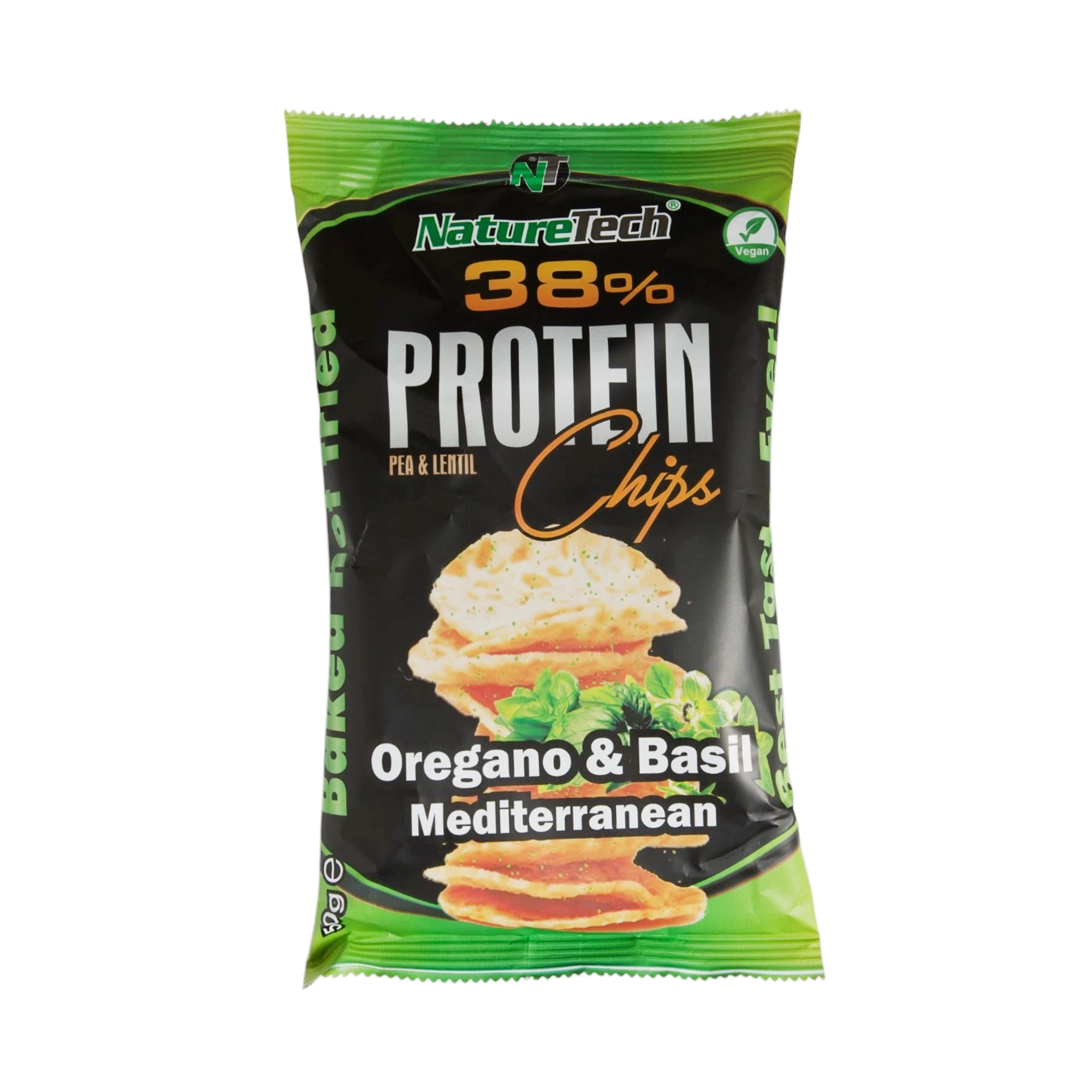 tsips-me-38%-proteinh-nature-tech-me-geush-riganh-kai-basiliko-50gr-new-1 Tσιπς με 38% πρωτεΐνη Nature Tech με γεύση ρίγανη και βασιλικό 50 γρ. - Image 1