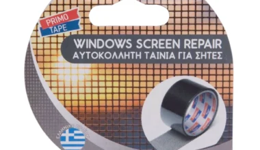 Αυτοκόλλητη ταινία για σήτες Primo Tape 5 εκ. x 2 μ.