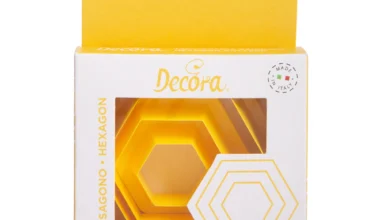 Κουπάτ πλαστικο Decora πολύγωνο σετ 3 τεμ. (018.04.342)