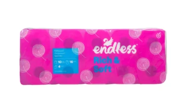 Χαρτί υγείας Endless Rich & Soft 4φυλλο 10 τεμ.