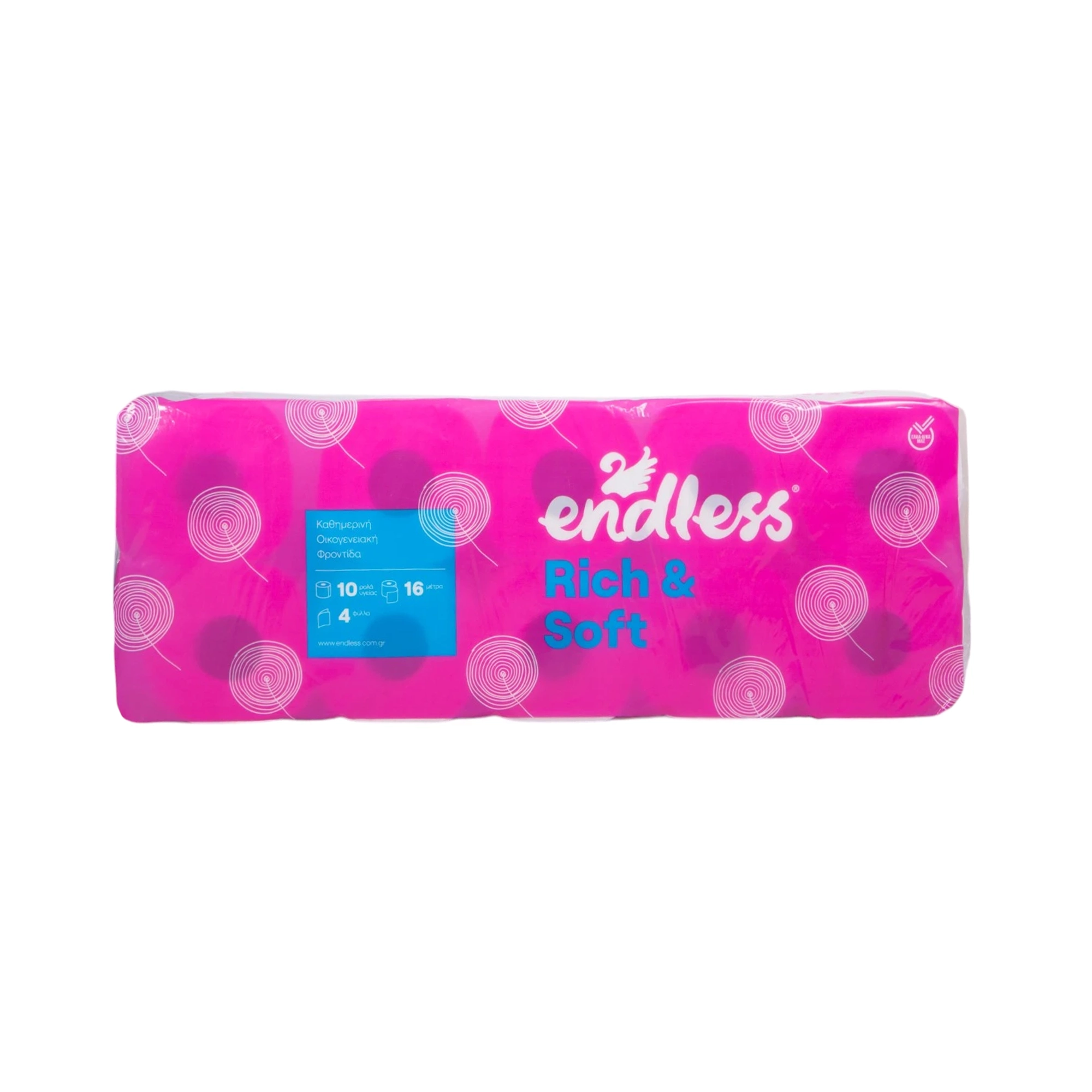 xarti-ygeias-endless-rick-soft-4fyllo-10tem-new-1 Χαρτί υγείας Endless Rich & Soft 4φυλλο 10 τεμ. - Image 1